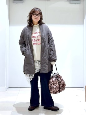 「アイテム（その他トップス）」を使った、nonさん（レディース・166cm・40代）の冬コーディネート