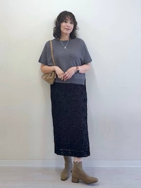 「アイテム（バッグ）」を使った、nonさん（レディース・166cm・40代）の夏コーディネート