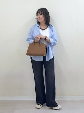 「アイテム（タンクトップ）」を使った、nonさん（レディース・166cm・40代）の秋コーディネート