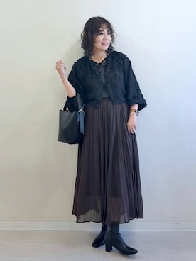 nonさん（レディース・166cm・40代）の秋コーディネート