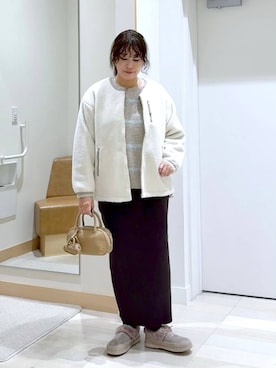 「GLOBAL WORK（グローバルワーク）のアイテム」を使った、nonさん（レディース・166cm・40代）の秋コーディネート