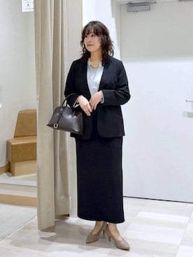 nonさん（レディース・166cm）の冬コーディネート