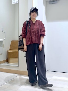 nonさん（レディース・166cm）の夏コーディネート