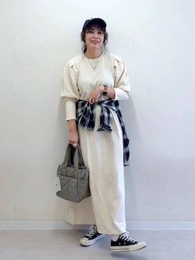 「キャップ」｜nonさん（レディース・166cm・40代）の秋コーディネート