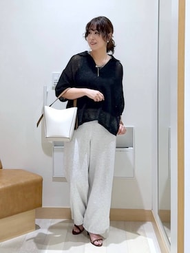 「LOWRYS FARM（ローリーズファーム）のアイテム」を使った、nonさん（レディース・166cm・40代）の夏コーディネート