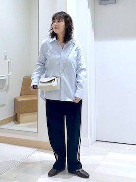 「アイテム（タンクトップ）」を使った、nonさん（レディース・166cm・40代）の秋コーディネート