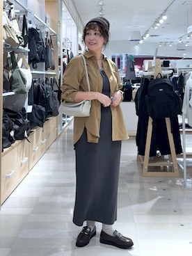 「アイテム（タンクトップ）」を使った、nonさん（レディース・166cm・40代）の秋コーディネート