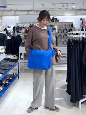 「アイテム（ヘアゴム）」を使った、nonさん（レディース・166cm）の秋コーディネート