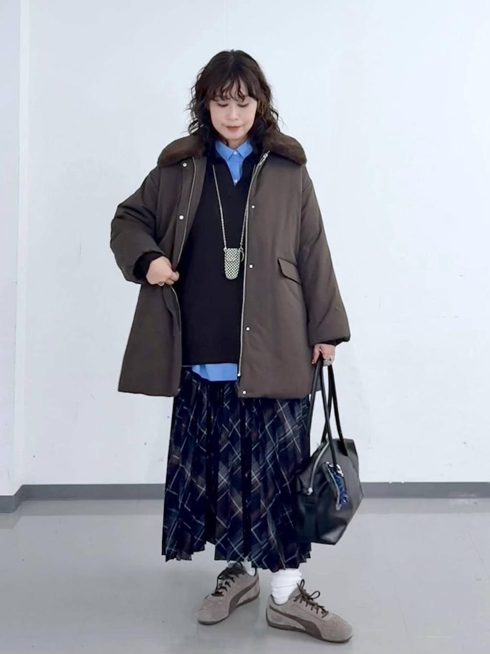MATINEE LINE/2WAYサーマルコート/606805を使った人気ファッション 