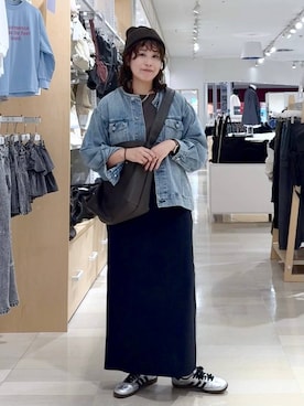 「アイテム（ニット/セーター）」を使った、nonさん（レディース・166cm・40代）の秋コーディネート