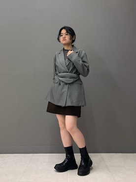 sakasaka0222さん（骨格ナチュラル・レディース・160cm）の秋コーディネート