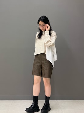 「骨格ナチュラル」｜sakasaka0222さん（レディース・160cm）の夏コーディネート