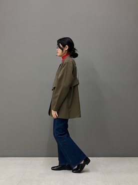 「イチ推しジャケットスタイル」｜「アイテム（その他アウター）」を使った、sakasaka0222さん（レディース・160cm）の秋コーディネート