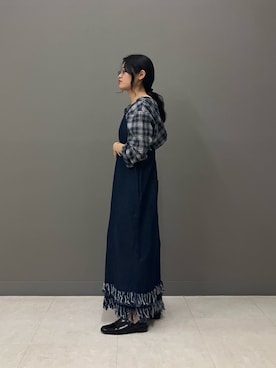 「骨格ナチュラル」｜sakasaka0222さん（レディース・160cm）の夏コーディネート