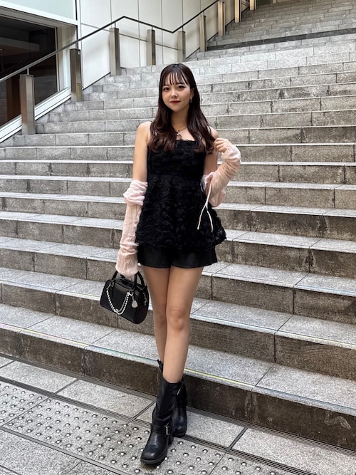 セール】【SALON by Chico】ローズチュールペプラムブラウス（シャツ