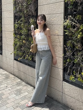 sayaさん（骨格ストレート・レディース・158cm）の夏コーディネート