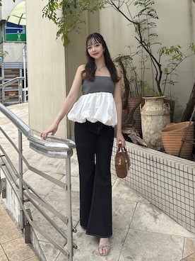 sayaさん（骨格ストレート・レディース・158cm）の夏コーディネート