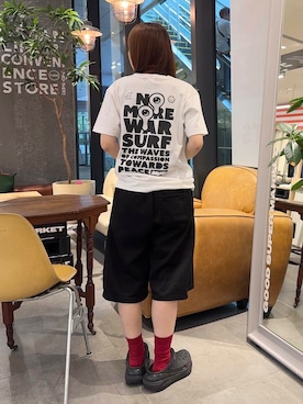 「ここでしか手に入らない別注アイテム」｜satsukiさん（レディース・157cm）の夏コーディネート