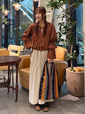 satsukiさん（レディース・157cm）の春コーディネート