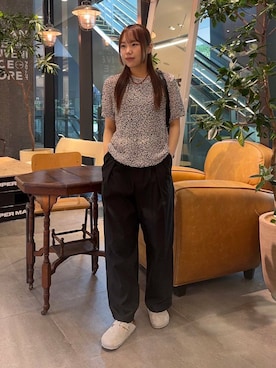 「MIDIUMISOLID（ミディウミソリッド）のアイテム」を使った、satsukiさん（レディース・157cm）の春コーディネート