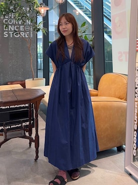 「MIDIUMISOLID（ミディウミソリッド）のアイテム」を使った、satsukiさん（レディース・157cm）の夏コーディネート