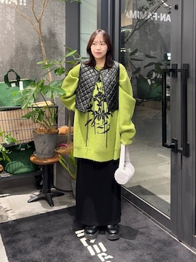 「ニット/セーター」｜satsukiさん（レディース・157cm）の冬コーディネート