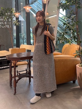 「MIDIUMISOLID（ミディウミソリッド）のアイテム」を使った、satsukiさん（レディース・157cm）の春コーディネート