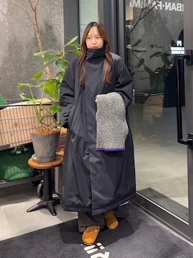 「アイテム（その他アウター）」を使った、satsukiさん（レディース・157cm）の秋コーディネート