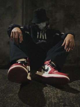 「NIKE（ナイキ）のアイテム（マウンテンパーカー）」を使った、Yukiさん（メンズ・178cm）の夏コーディネート