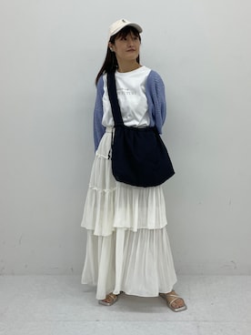 「HEYUMM」｜onigiriさん（レディース・153cm）の春コーディネート