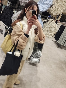 「Honeys（ハニーズ）のアイテム」を使った、namiさん（骨格ウェーブ・レディース・162cm）の春コーディネート