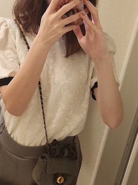 「Honeys（ハニーズ）のアイテム」を使った、namiさん（骨格ウェーブ・レディース・162cm）の春コーディネート