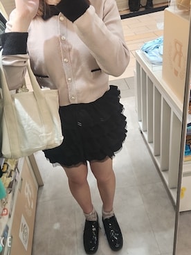 「GRL（グレイル）のアイテム（トップス）」を使った、namiさん（レディース・162cm）の春コーディネート