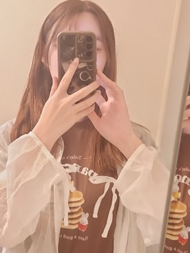 「Honeys（ハニーズ）のアイテム」を使った、namiさん（レディース・162cm）の秋コーディネート