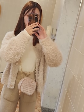 「GRL（グレイル）のアイテム（ニット/セーター）」を使った、namiさん（レディース・162cm）の秋コーディネート