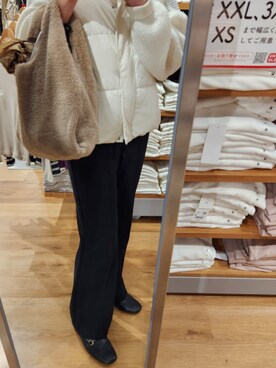 「Honeys（ハニーズ）のアイテム（ベスト）」を使った、namiさん（レディース・161cm）の秋コーディネート