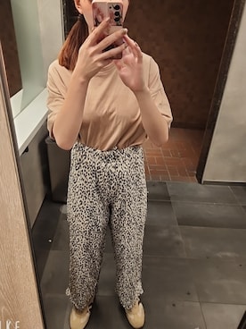 「GRL（グレイル）のアイテム（Tシャツ/カットソー）」を使った、namiさん（レディース・162cm）の夏コーディネート