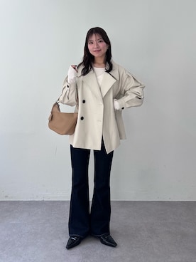 misaki_lemageさん（レディース・158cm）の冬コーディネート