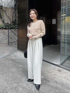 misaki_lemageさん（レディース・158cm）の冬コーディネート