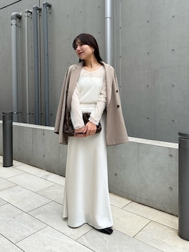 misaki_lemageさん（レディース・158cm）の冬コーディネート