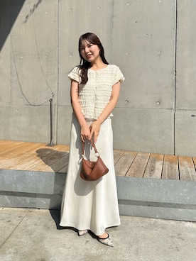misaki_lemageさん（レディース・158cm）の夏コーディネート