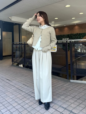 misaki_lemageさん（レディース・158cm）の冬コーディネート