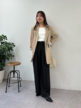 misaki_lemageさん（レディース・158cm）の冬コーディネート