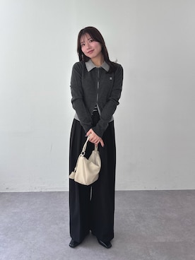 misaki_lemageさん（レディース・158cm）の冬コーディネート