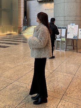 misaki_lemageさん（レディース・158cm）の冬コーディネート