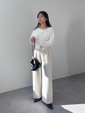 misaki_lemageさん（レディース・158cm）の冬コーディネート