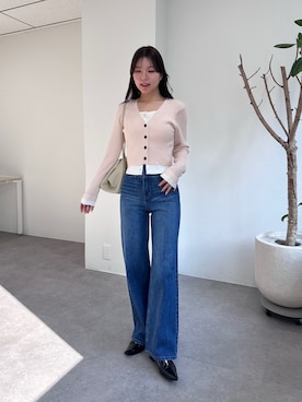 misaki_lemageさん（レディース・158cm）の冬コーディネート