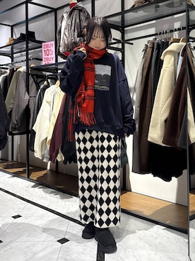 hinaさん（レディース・156cm）の冬コーディネート