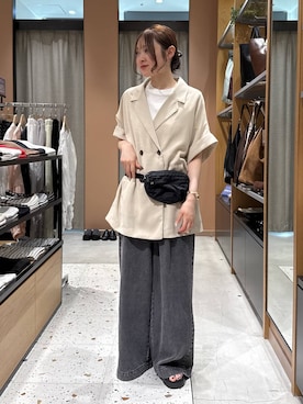 hinaさん（レディース・156cm）の夏コーディネート