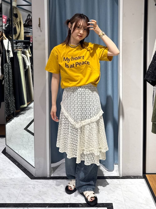 ビジューワイドストレートＰ 136104